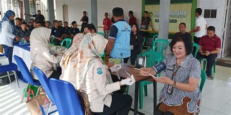 Ikut Cetak Rekor Muri Lapas Pangkalpinang Gelar Penyuluhan Kesehatan