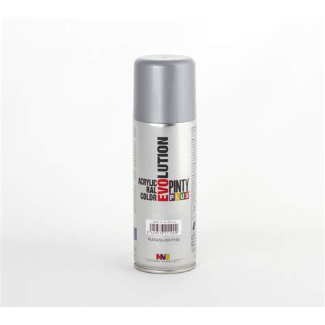 PINTYPLUS EVOLUTION SPRAY METALICO P150 PLATA 400 ML