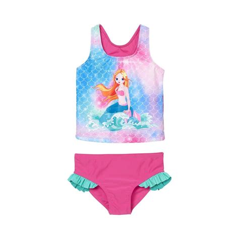 Bikini Per Bambina Con Protezione Uv Playshoes Mermaid Bambini