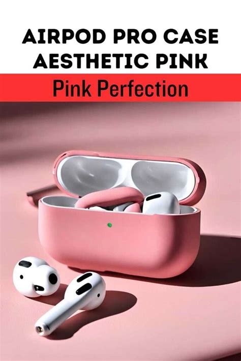 Airpod Pro Case Aesthetic Pink Headphone Experts