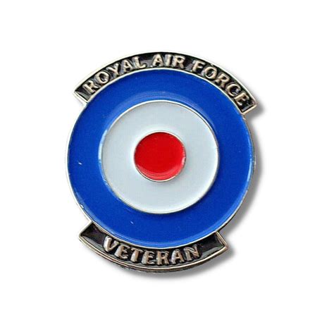 Royal Air Force Target Veteran Badge British Pride