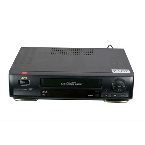 Jvc HR D650MS VCR padrão VHS 4 cabeças Stereo Back Market