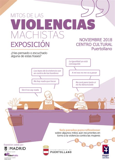 Exposici N Mitos De Las Violencias Machistas Ayuntamiento De Puertollano