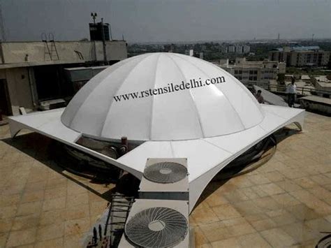 Modular PVC Conical Entrance Tensile Shed At Rs 400 Sq Ft In New Delhi