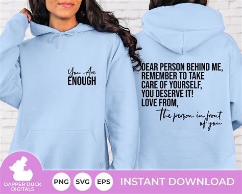 Dear Person Behind Me Svg Bundle Silhouette Files Cricut Files