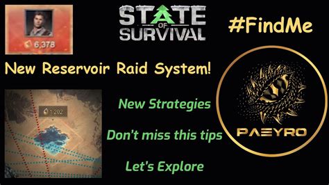 State Of Survival Reservoir Raid New System Strategies