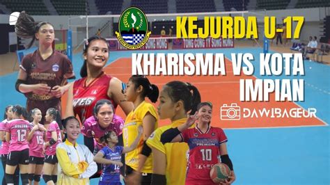 Kejurda U Kharisma Vs Kota Impian Youtube