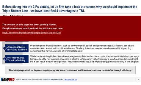 Ppt Triple Bottom Line Tbl Slide Ppt Powerpoint Presentation