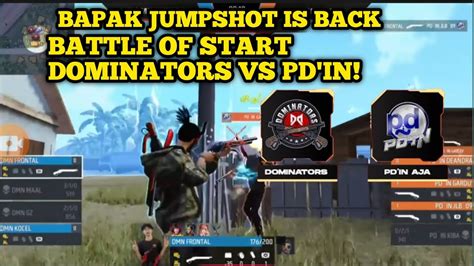 Frontal Gaming Is Back Battle Of Start Dominators Vs Pd In Match