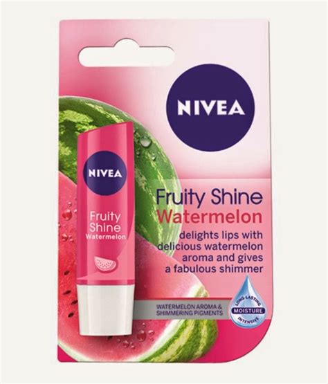 Beauty In Your Hands Nivea Fruity Shine Watermelon Lip Balm Review