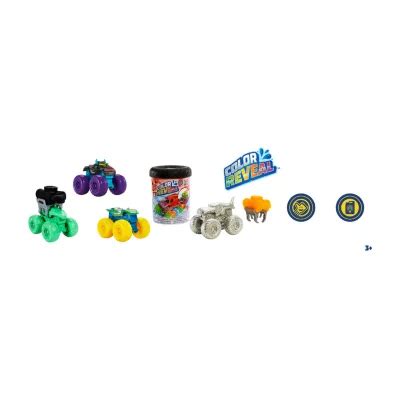 Hot Wheels Monster Trucks Color Reveal Truck Styles May Vary Jcpenney