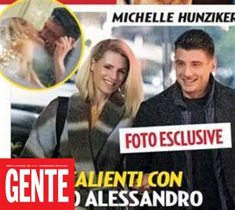 Michelle Hunziker E Il Nuovo Fidanzato Alessandro Carollo