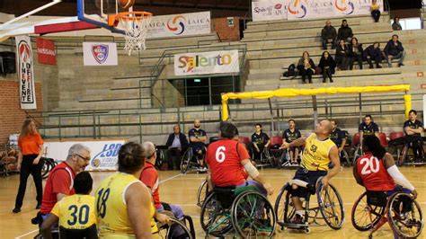 Basket In Carrozzina Serie B Esordio Vincente Per Lupiae Team Salento