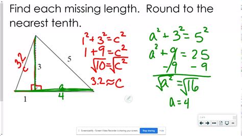 Multi Step Pythagorean Theorem Youtube