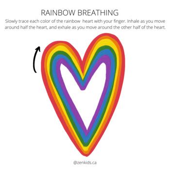 RAINBOW BREATHING by The Therapist Mom | TPT