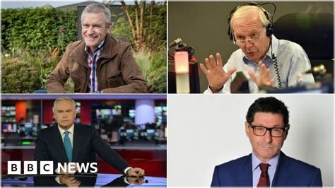 Four BBC male news presenters agree pay cut - BBC News