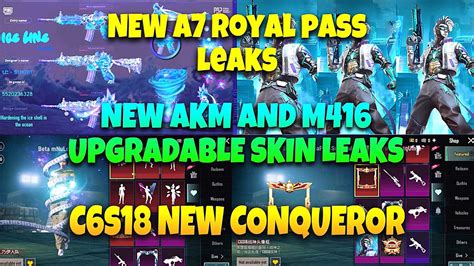 New A Royal Pass Leaks In Bgmi New Akm And M Upgradable Skin