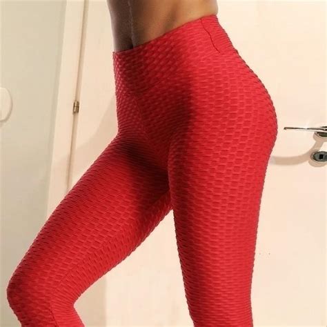 Famous Tiktok Leggings Butt Lift High Waist Yoga Pants For Women Tik