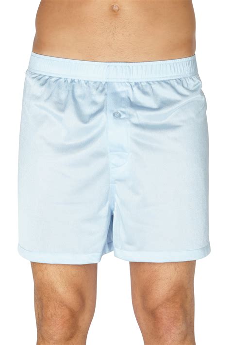 Intimo Mens Boxer Tricot Light Blue Small Intimo Inc