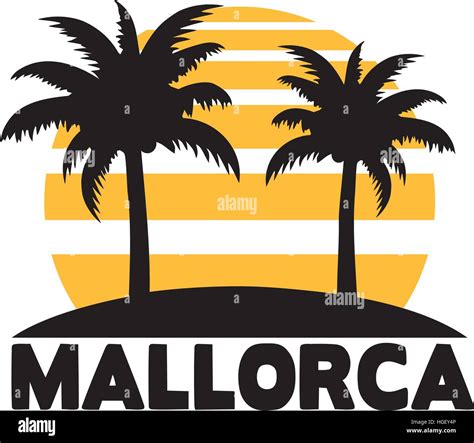 Mallorca Map Stock Vector Images Alamy