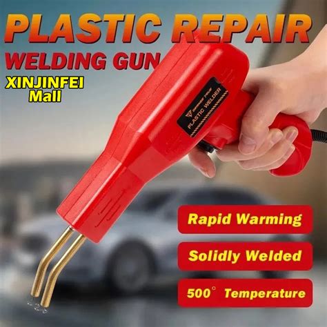 Portable Plastic Welding Gun Electric Plastic Hot Stapler Machine Staple Pvc Car Bumpers Repair