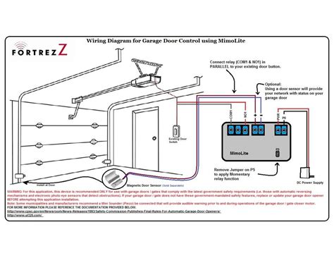 Garage Door Sensors Wiring