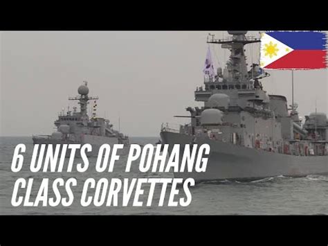 6 Units Of Pohang Class Corvettes From South Korea Will Be Received By