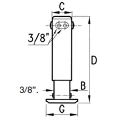 Noga Podporowa Hydrauliczna Tony Hydrauliczne Nogi Podporowe