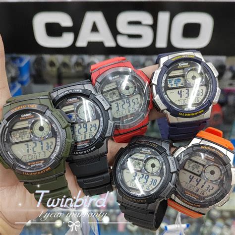 AE-1000W Casio digital watch AE-1000 AE-1000W AE-1000W-1 AE-1000W-1 ...