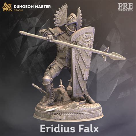 Eridius Falx Hero Paladin Fighter Mm Mm Fantasy Etsy