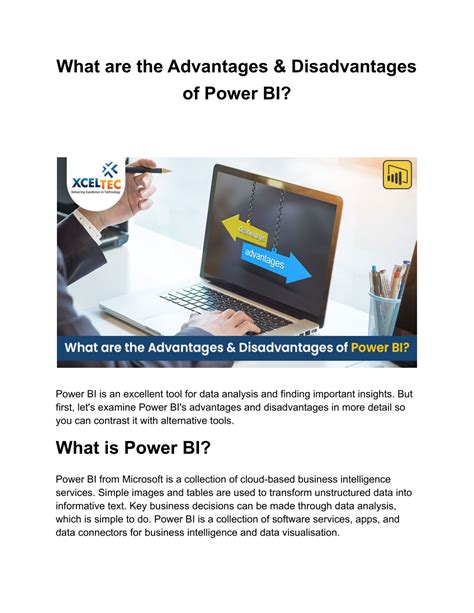 PPT What Are The Advantages Disadvantages Of Power BI PowerPoint