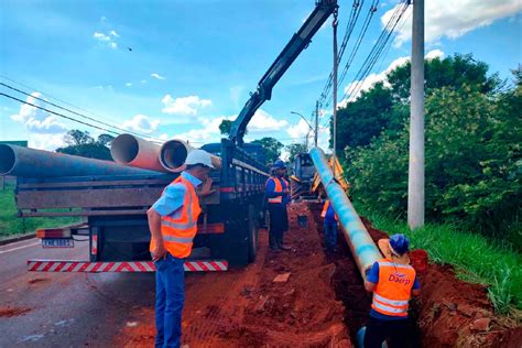 Saerp Inicia Obra De Interliga O Do Sistema De Abastecimento Da Regi O