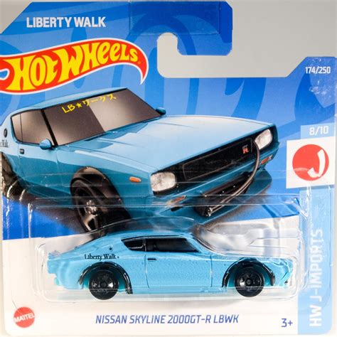 Hot Wheels Nissan Skyline GT R LBWK HW J Imports Etsy