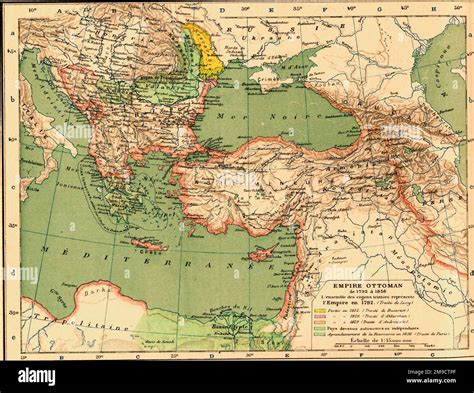 Ottoman Empire 1792 1856 Stock Photo Alamy