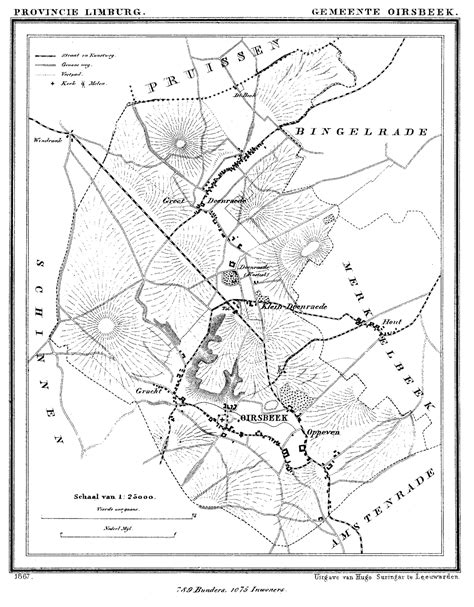 Bestand Oirsbeek Kaart Genealogie Limburg Wiki