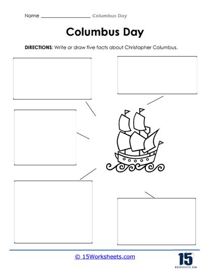 Columbus Day Worksheets 15