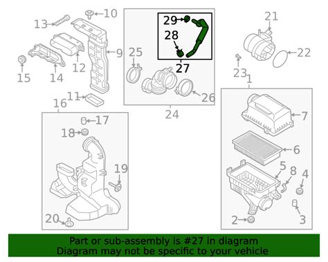 26710 2M010 Breather Tube 2020 2023 Kia Rio Kia Parts Store