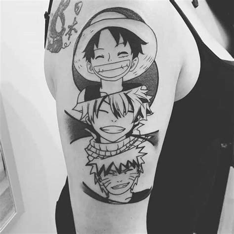 Luffy One Piece Tattoo Luffy Tatuagem One Piece Tatuagens De Anime