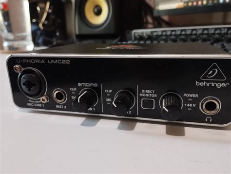 Behringer U Phoria Umc22 Audio Interface