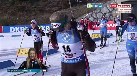 Biathlon Replay Mass Start Femmes De Hochfilzen Vid O Dailymotion