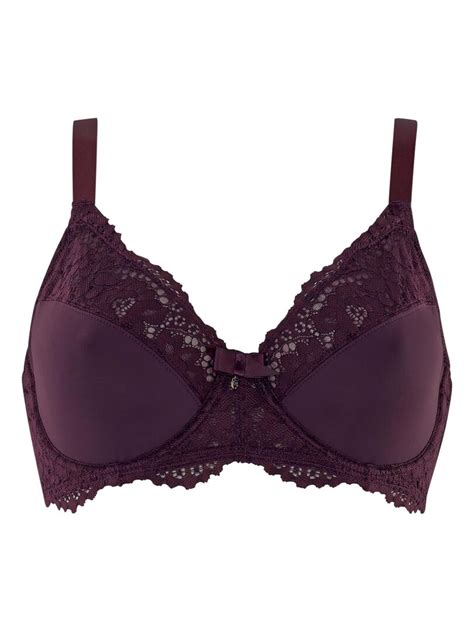 Soutien Gorge Grand Maintien C D Et E ECAILLE Pomm Poire Violet