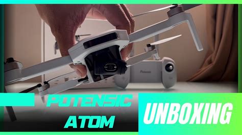 POTENSIC ATOM Unboxing O Mais Novo Drone Da POTENSIC GIMBAL DE 3