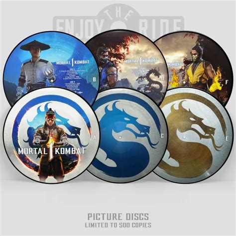 Mortal Kombat 1 vinyl soundtrack now available from Enjoy The Ride ...