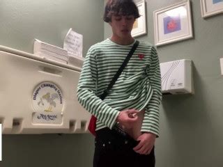 Gay Teen Model Masturbates Inside Dentist Public Restroom Pornhub Gay