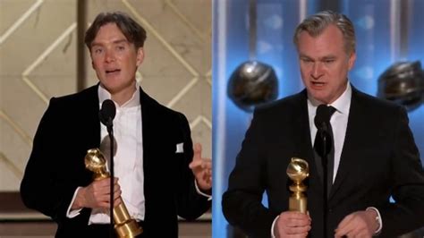 Golden Globes 2024: Cillian Murphy bags Best Actor award, Christopher ...