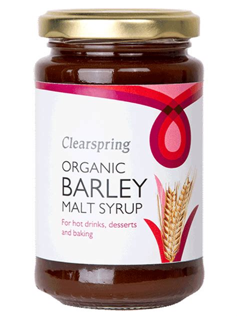 Organic Barley Malt Syrup 300g Clearspring Healthy Supplies