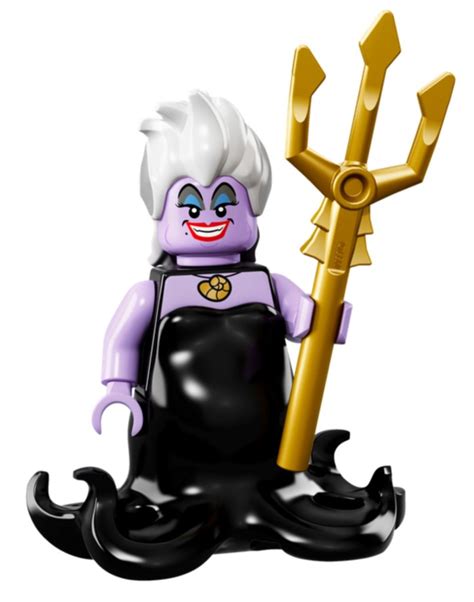 The Little Mermaid has a lot of LEGO Disney minifigures