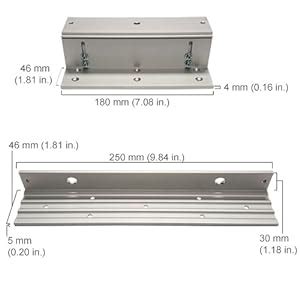 Visionis Fpc Lbs Indoor Electromagnetic Lock With Lbs L And