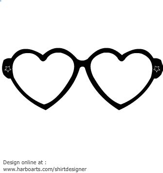 Free Heart Glasses Cliparts, Download Free Heart Glasses Cliparts png ...