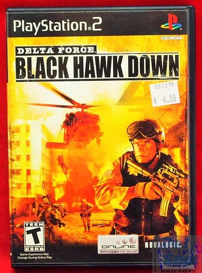 Hot Spot Collectibles And Toys Delta Force Black Hawk Down Game